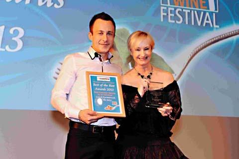 Christchurch restaurants, cafes and pubs celebrated as the winners were announced at this year's Coastline Best of the Best Awards held as part of the Christchurch Food & Wine Festival at the Regent Centre.