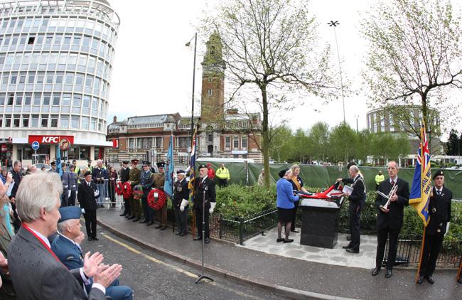 A memorial has been unveiled to the 130 people who died in a German air raid on Mary 23, 1943. Twenty two buildings across Bournemouth were destroyed, including the Metropole hotel ,where servicemen were staying. 