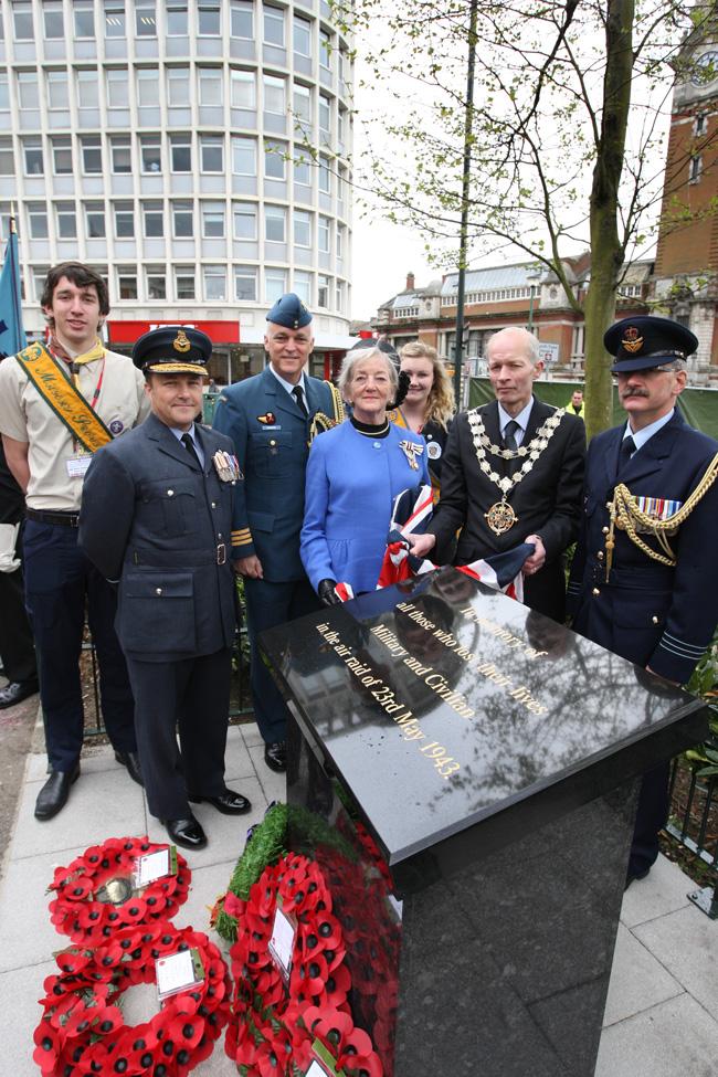 A memorial has been unveiled to the 130 people who died in a German air raid on Mary 23, 1943. Twenty two buildings across Bournemouth were destroyed, including the Metropole hotel ,where servicemen were staying. 