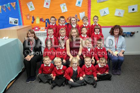 Sylvan Infant School, Livingston Road, Poole.
Holly Class. Pictured from left are TA Debbie Plunknett, Teacher Liz Palmer and TA Sarah Leppard.