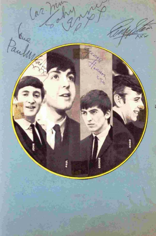 NAME GAME: The Beatles’ signatures