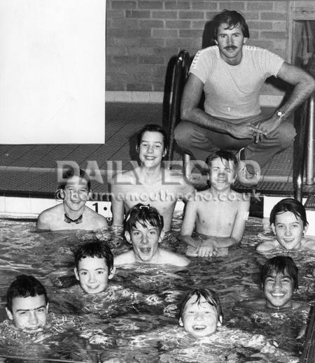 In 1983 Olympic gold medallist swimmer David Wilkie gave his support on a sponsored swim at QE School. 