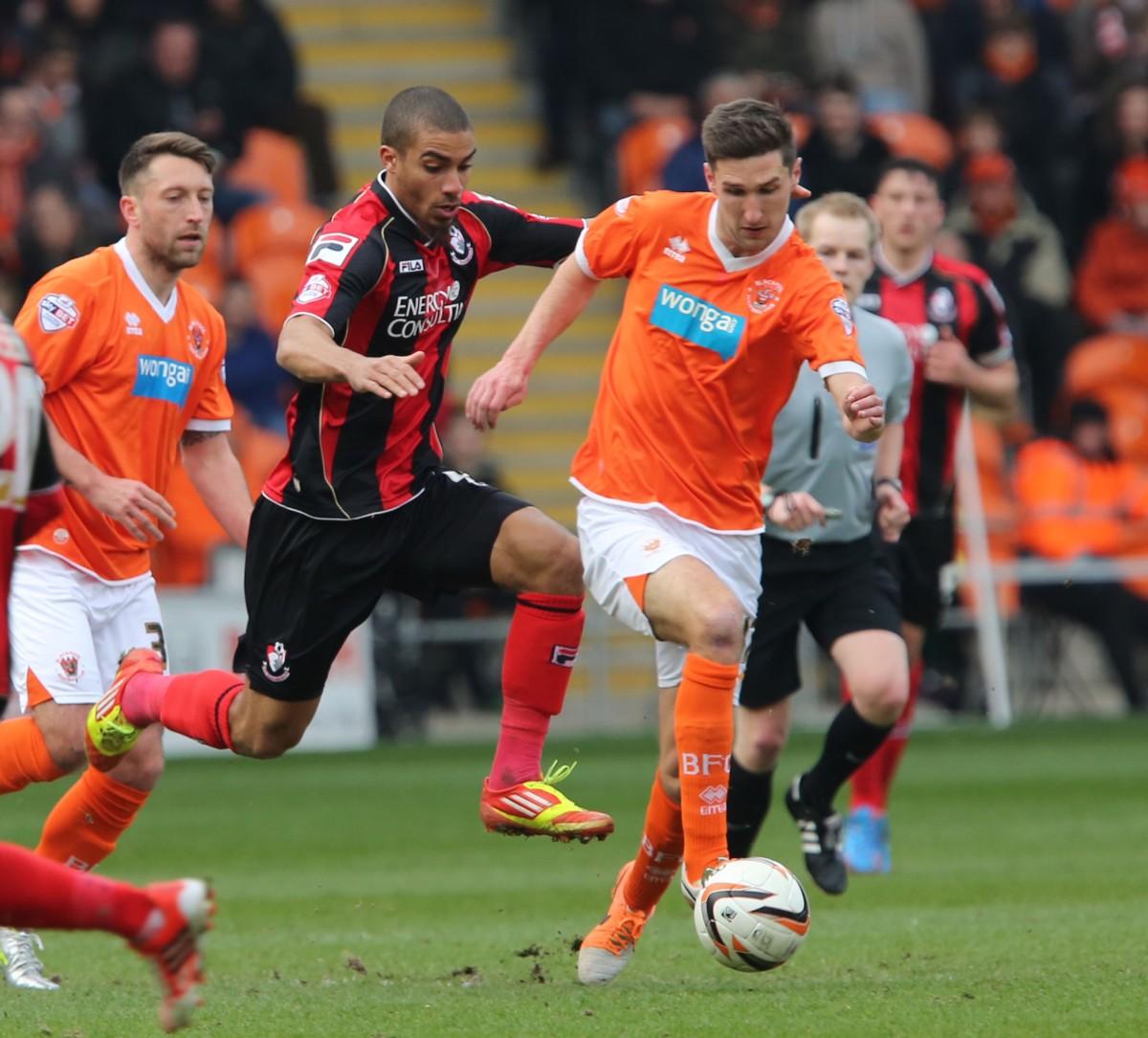 All our pictures from Blackpool v AFC Bournemouth at Bloomfield Road on Saturday, March 8, 2014. 