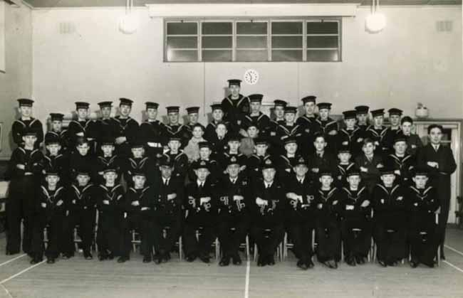 Poole Sea Cadets 1955 - submitted print sent in by Mr Roger B Shaw of Poole.