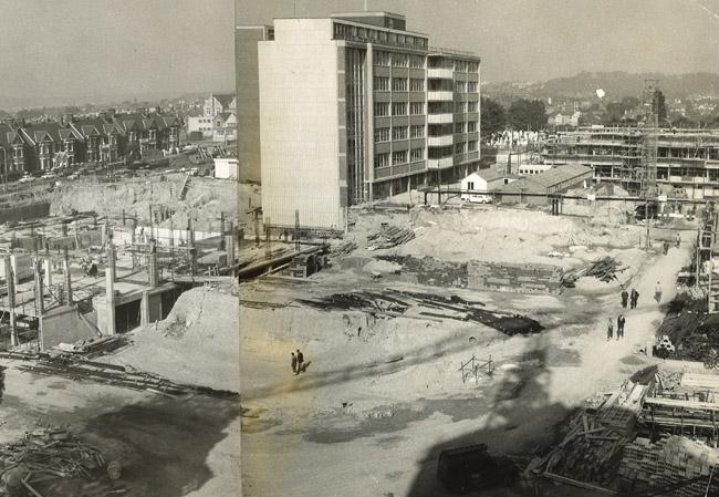 Poole Hospital's next phase of building in October 1965 - Daily Echo Copyright