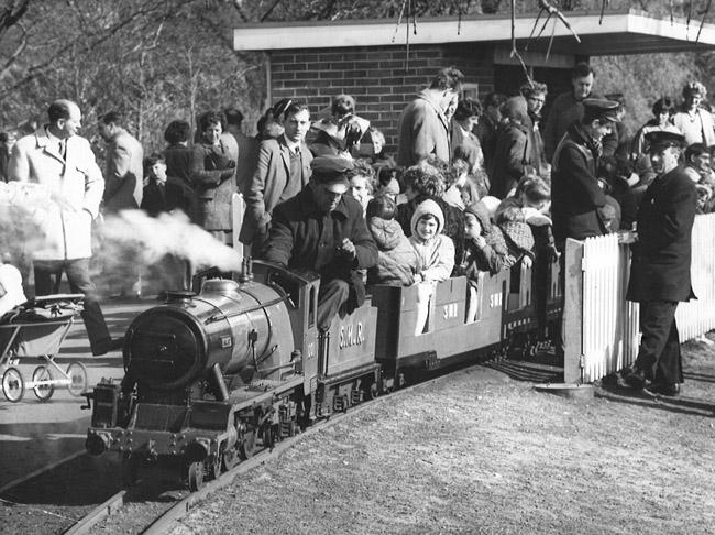 Poole Park Model Railway in March 1967
