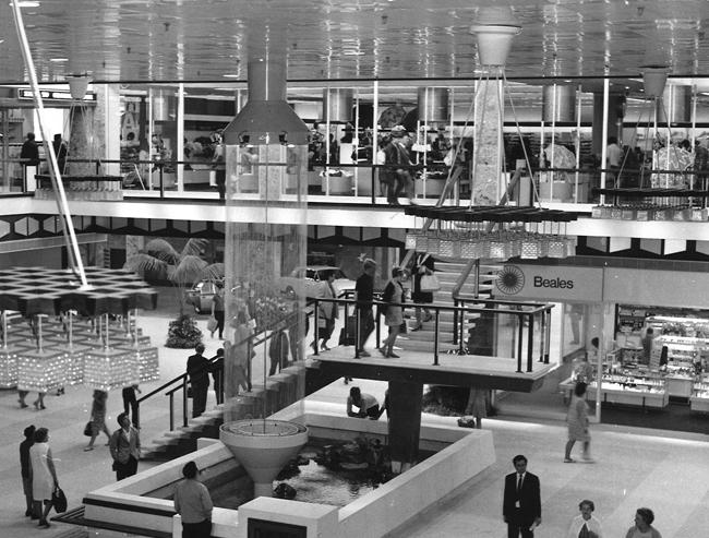 Arndale Centre in 1969 - Daily Echo Photo