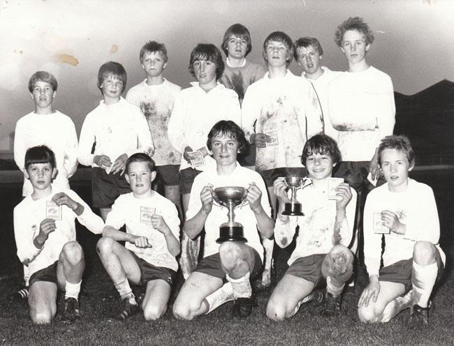 In 1981 Seldown School beat Poole Grammar Schoo in the final after extra time to win the Poole and East Dorset Schools U13s  trophy - Daily Echo Photo