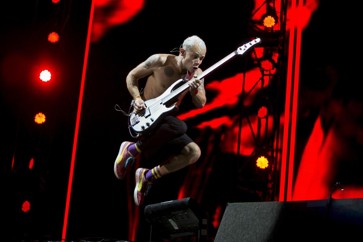 Red Hot Chili Peppers. Picture by www.rockstarimages.co.uk