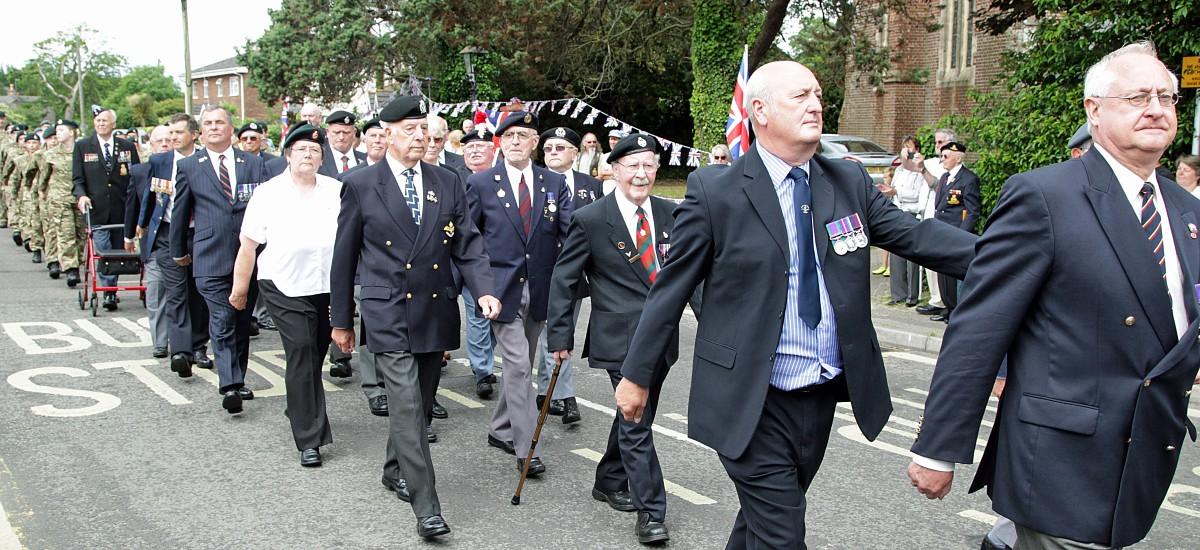 Burton Armed Forces and Veterans Day 2014