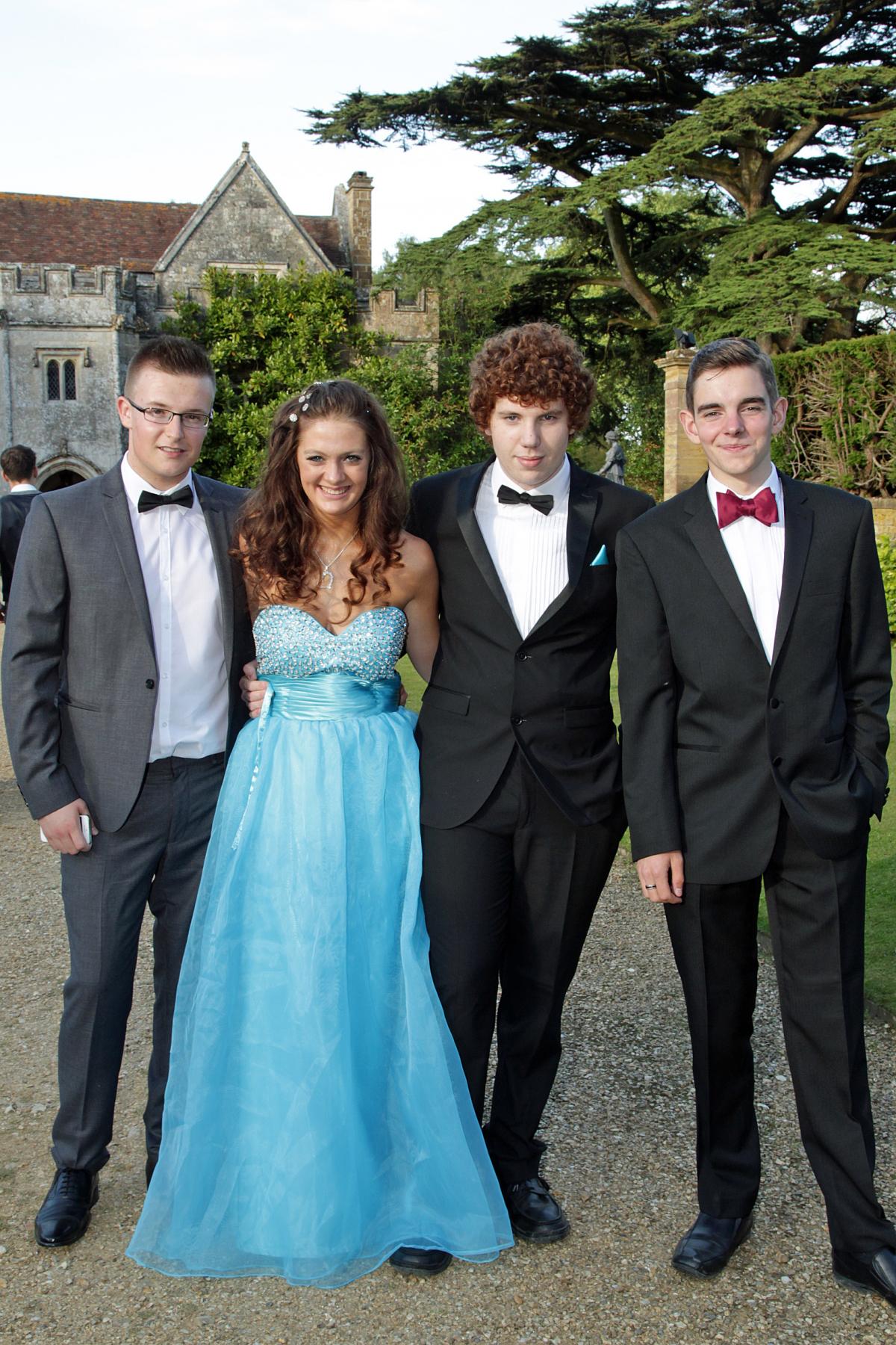 Lytchett Minster School Year 11 prom at Athelhampton House