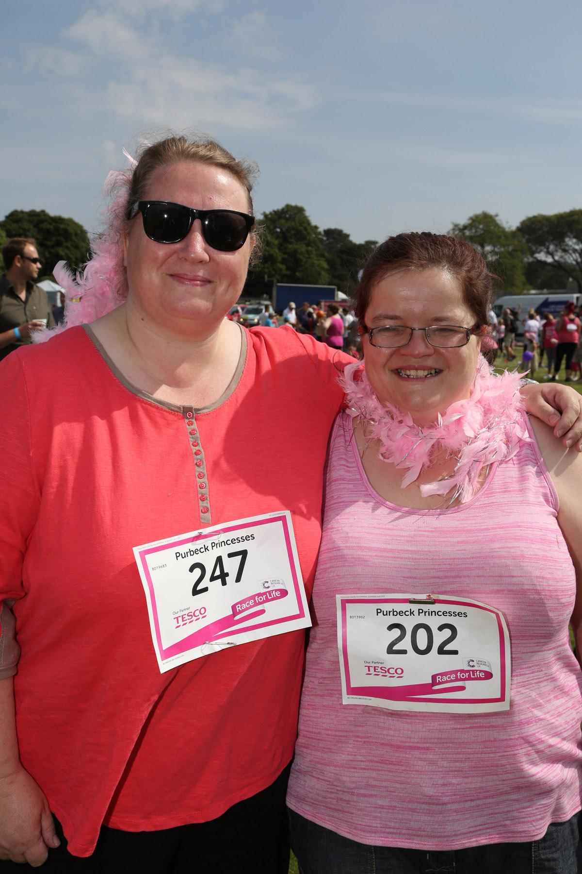 Pictures of the 5k AM and PM races from Poole Park Race For Life 2014