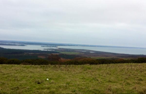 Looking over Poole Harbour from the ridge between Corfe Castle & Swanage.Picture by Victoria Jarman
