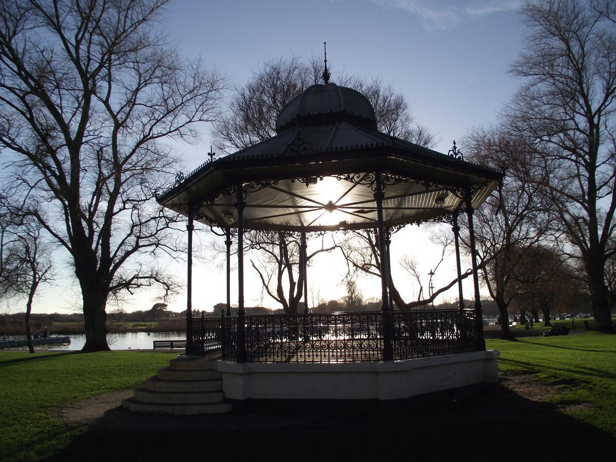 Christchurch bandstand by Jeffrey Jury

