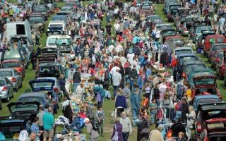 Car boot sales are back up and running, with there being plenty more to come in April and beyond in Dorset (Credit: Isabella Perrin)