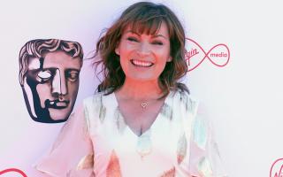 A tearful Lorraine Kelly faced her fears following a terrifying horse riding accident. Picture: PA