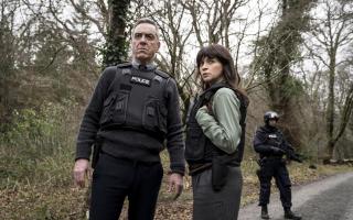 James Nesbitt and Charlene McKenna on Northern Irish crime thriller, Bloodlands (Steffan Hill/BBC/PA)