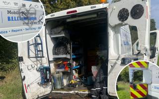 Car mechanic finds his van in a field, ransacked, with 40K in tools stolen