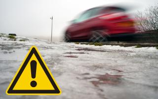 The Met Office has issued a yellow weather warning for ice in Dorset