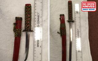 Alfie Leslie was found carrying two samurai swords through Boscombe