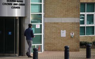 Siavash Banai leaving Bournemouth Crown Court