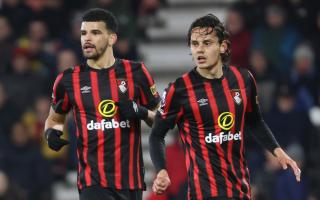 Dominic Solanke and Enes Unal have shared a pitch a few times this season