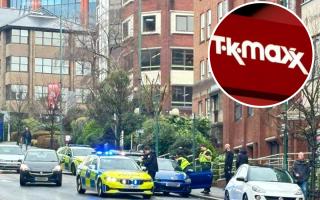 A person allegedly shoplifted items from Tk Maxx on Old Christchurch Road.