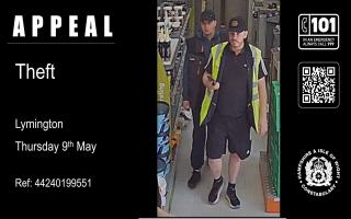Now, Hampshire and Isle of Wight Constabulary has released photos of two men they would like to speak to in relation to the incident.
