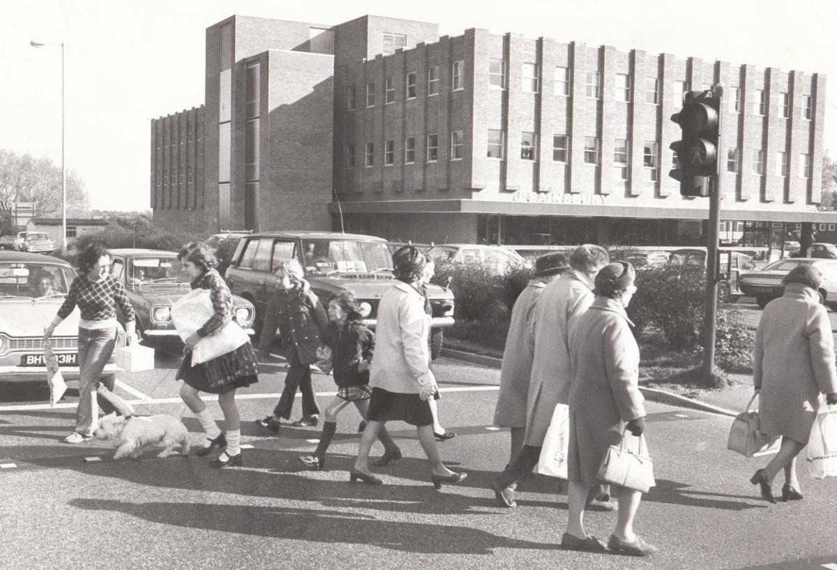 Sainsburys in 1974