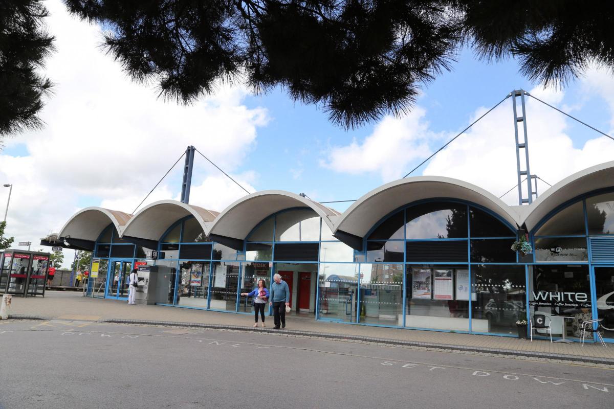 Poole Railway Station in 2014