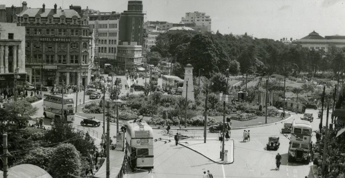 Bournemouth Square in 1951