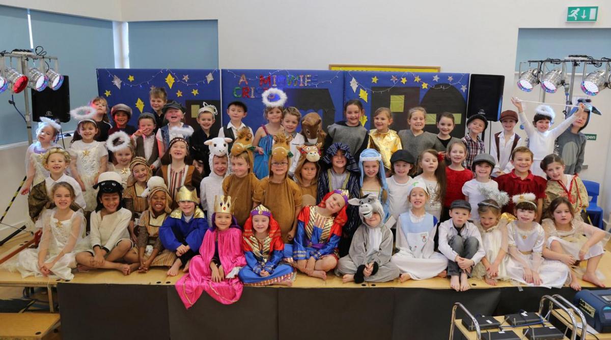 Christ The King Catholic Primary School Nativity Play.  Picture by Richard Crease