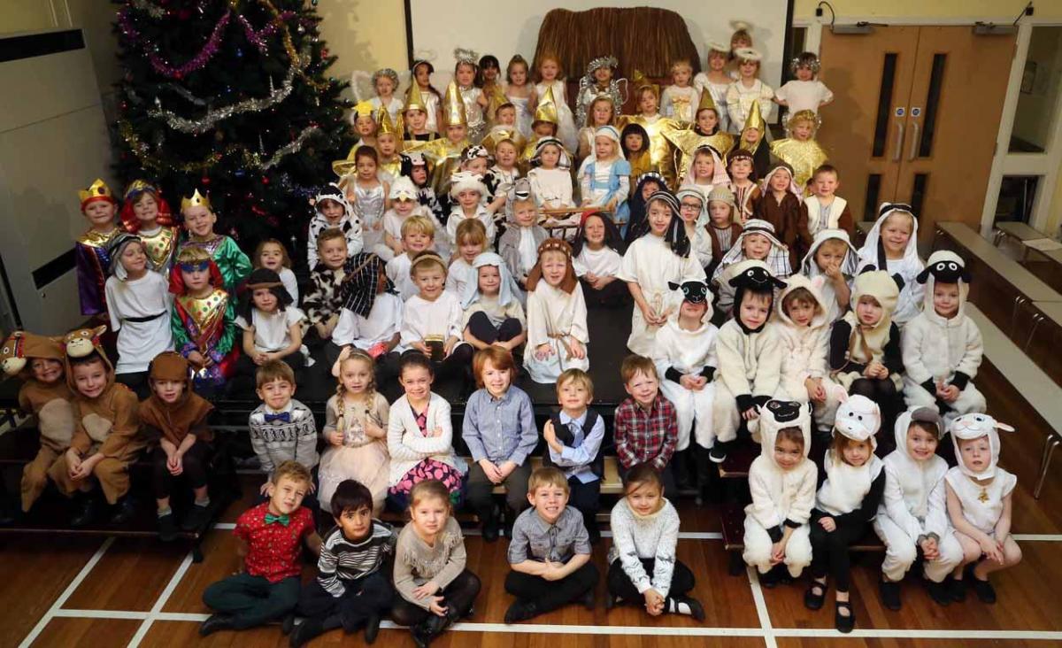 Hill View Primary School Nativity Play.  Picture by Jon Beal