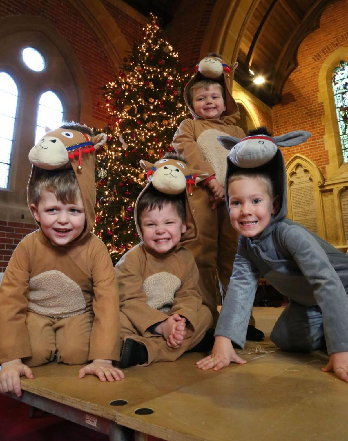 Burton Primary School, Nativity Play.  Picture by Corin Messer