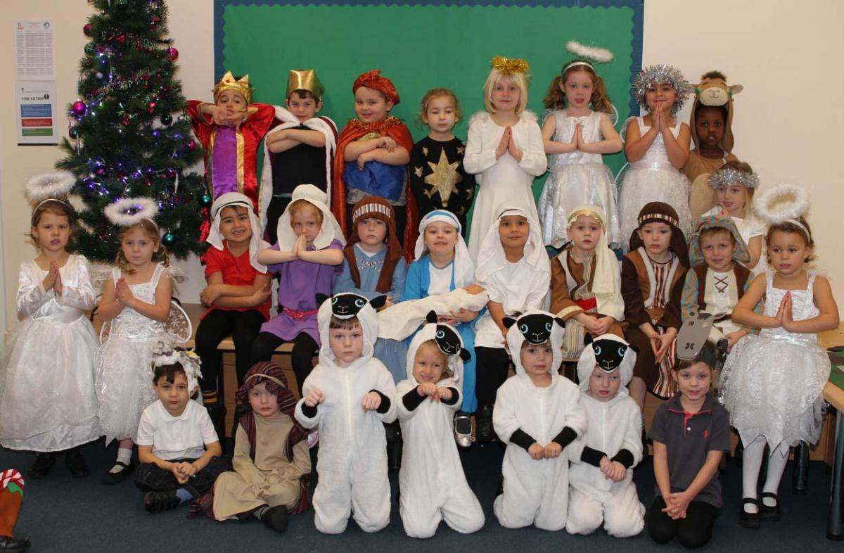 Old Town Infant and Nursery School, Nativity Play.  Picture by Hattie Miles