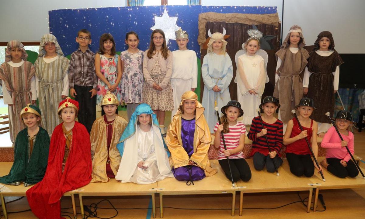 Trinity First School Nativity Play.  Picture by Jon Beal