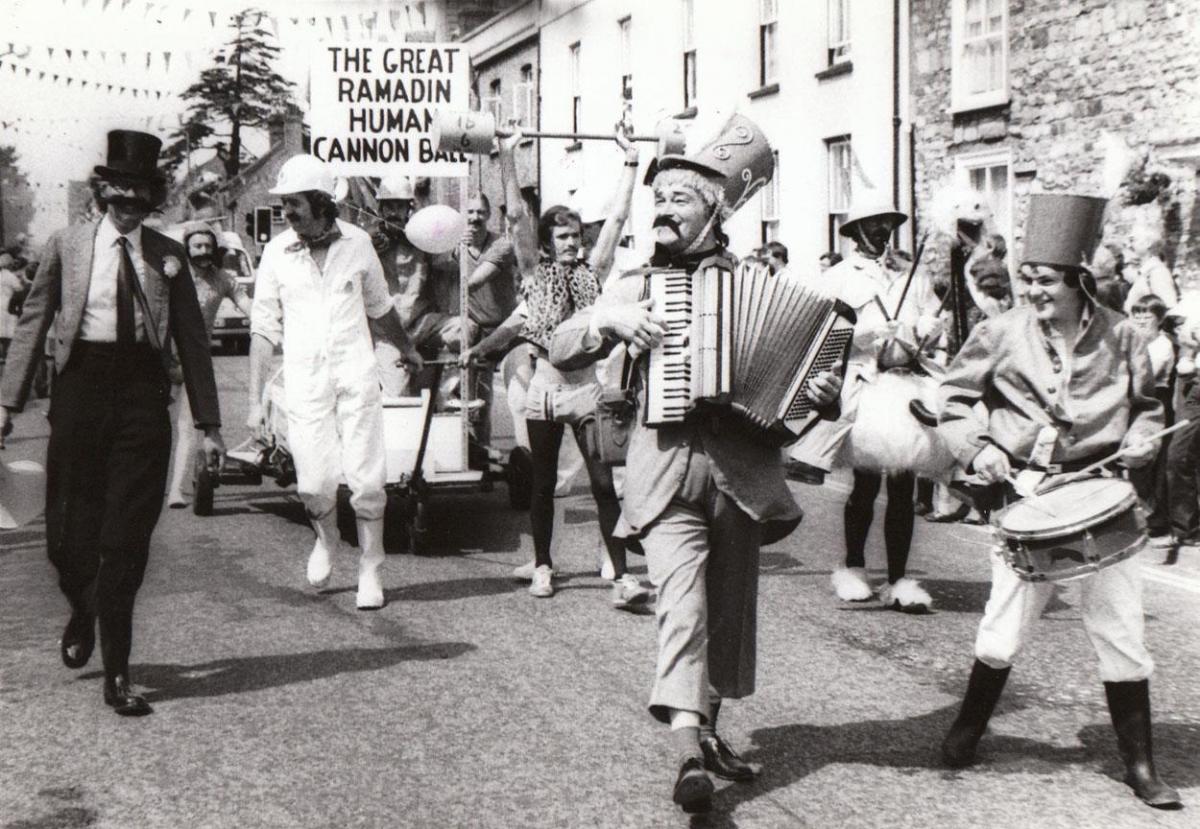 Wareham Carnival in 1982. Picture: Arthur Grant