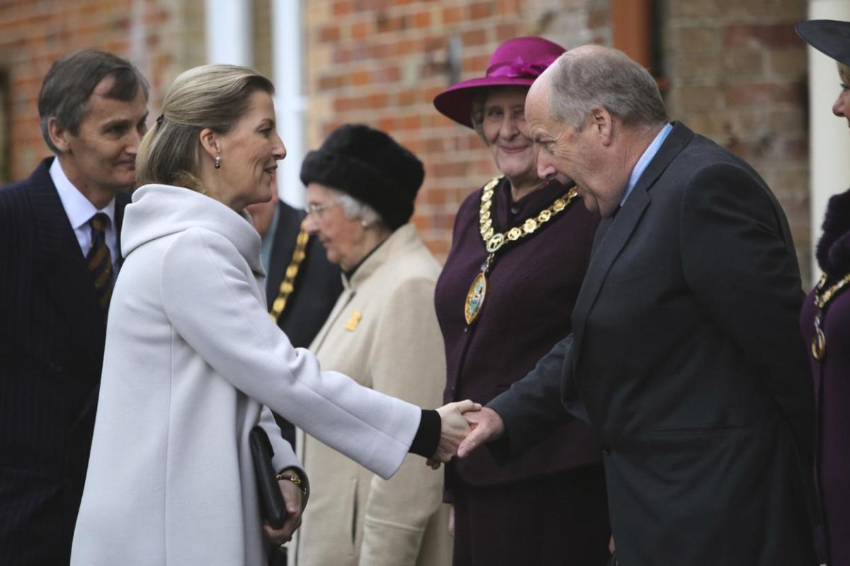 The Countess of Wessex visits Ringwood
