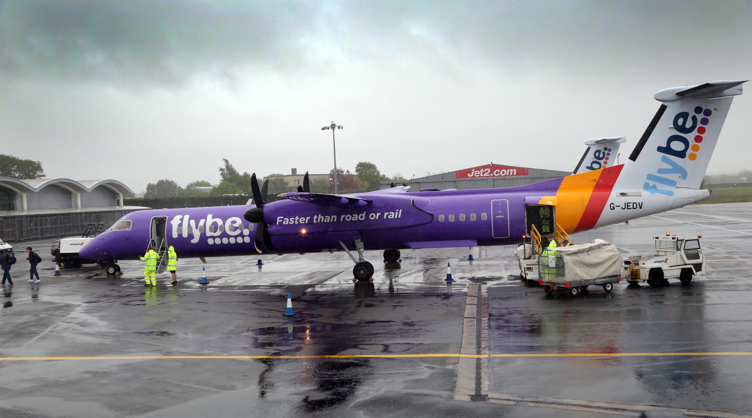 flybe luton to jersey