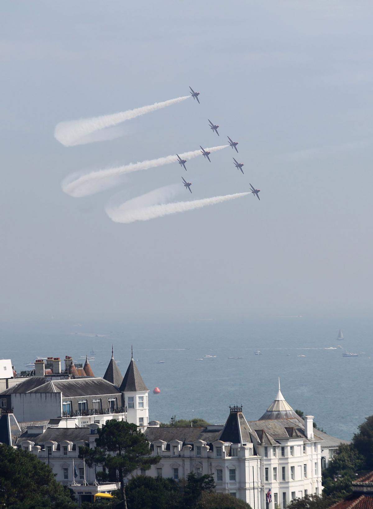 Day three at the Bournemouth Air Festival 2015. Pictures by Corin Messer, from the new Hilton hotel. The Sky Bar takes off in December 2015.
