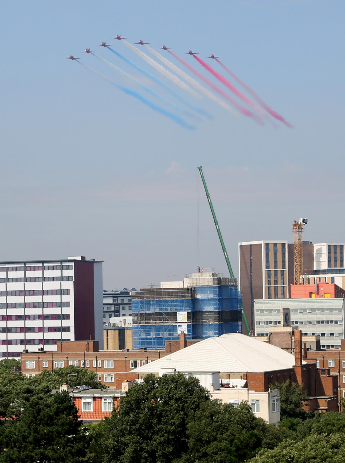 Day three at the Bournemouth Air Festival 2015. Pictures by Richard Crease, from the roof of the Cumberland Hotel.