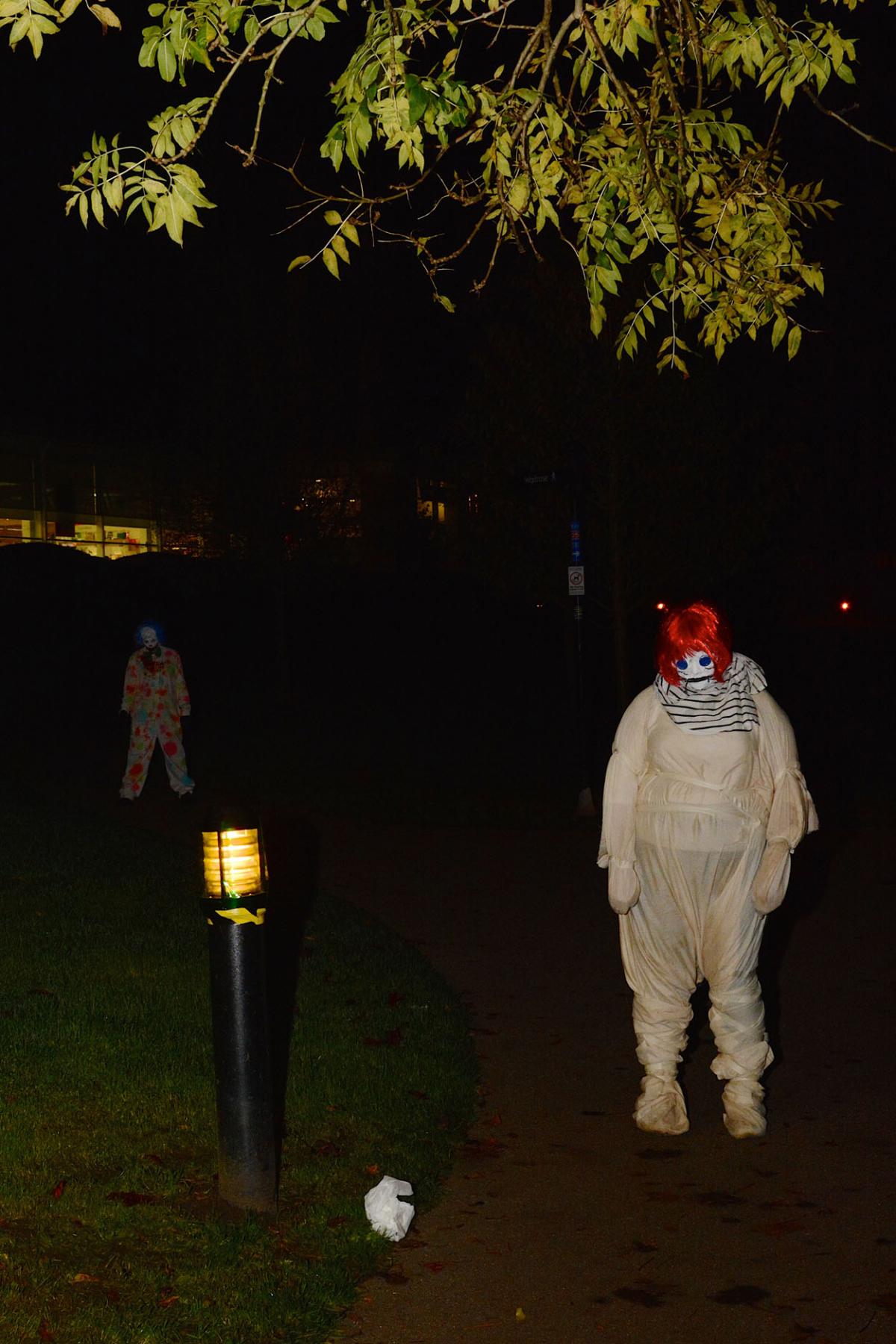 Pictures from the Wimborne fright night during Halloween 2015