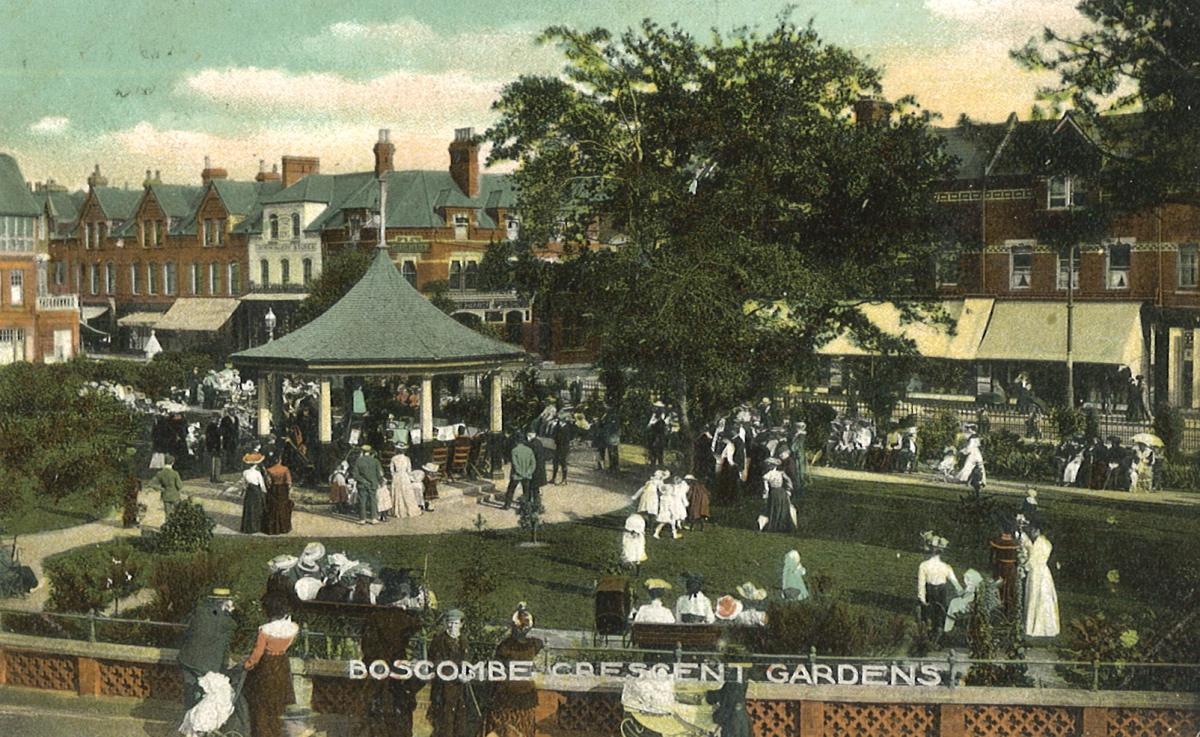 Boscombe in 1906. Picture from Mr AE Beare