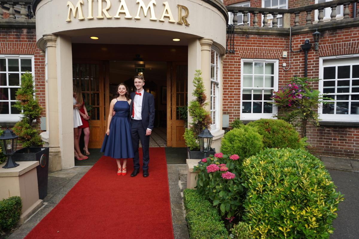 St Edward’s School Year 13 Prom at The Miramar Hotel. Pictures by Alex Winter