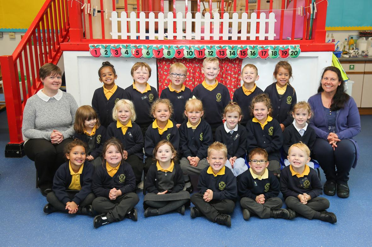 Reception children  at Kinson Primary School