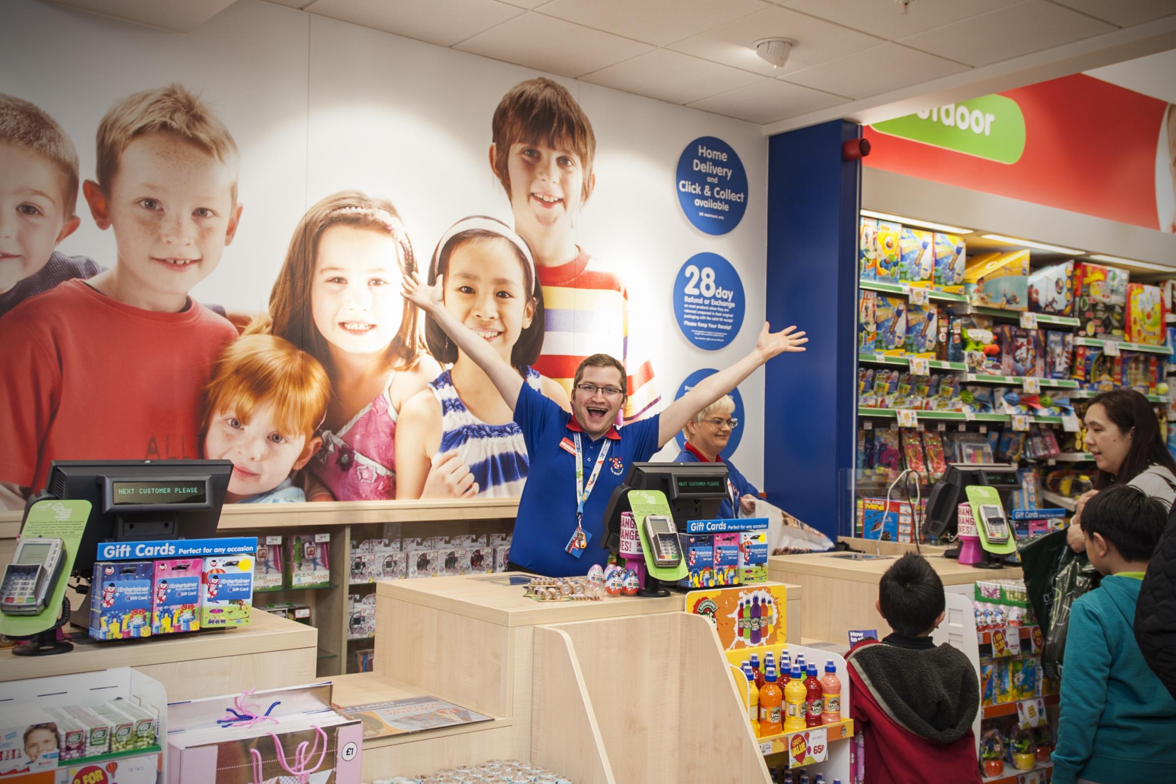 Toyshop the Entertainer opening at Castlepoint this weekend (but it doesn't trade on Sunday)