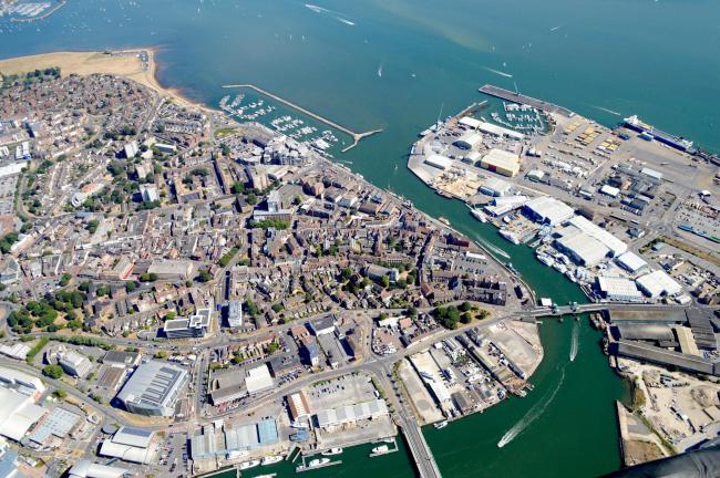 The port of Poole. Picture by Stephen Bath