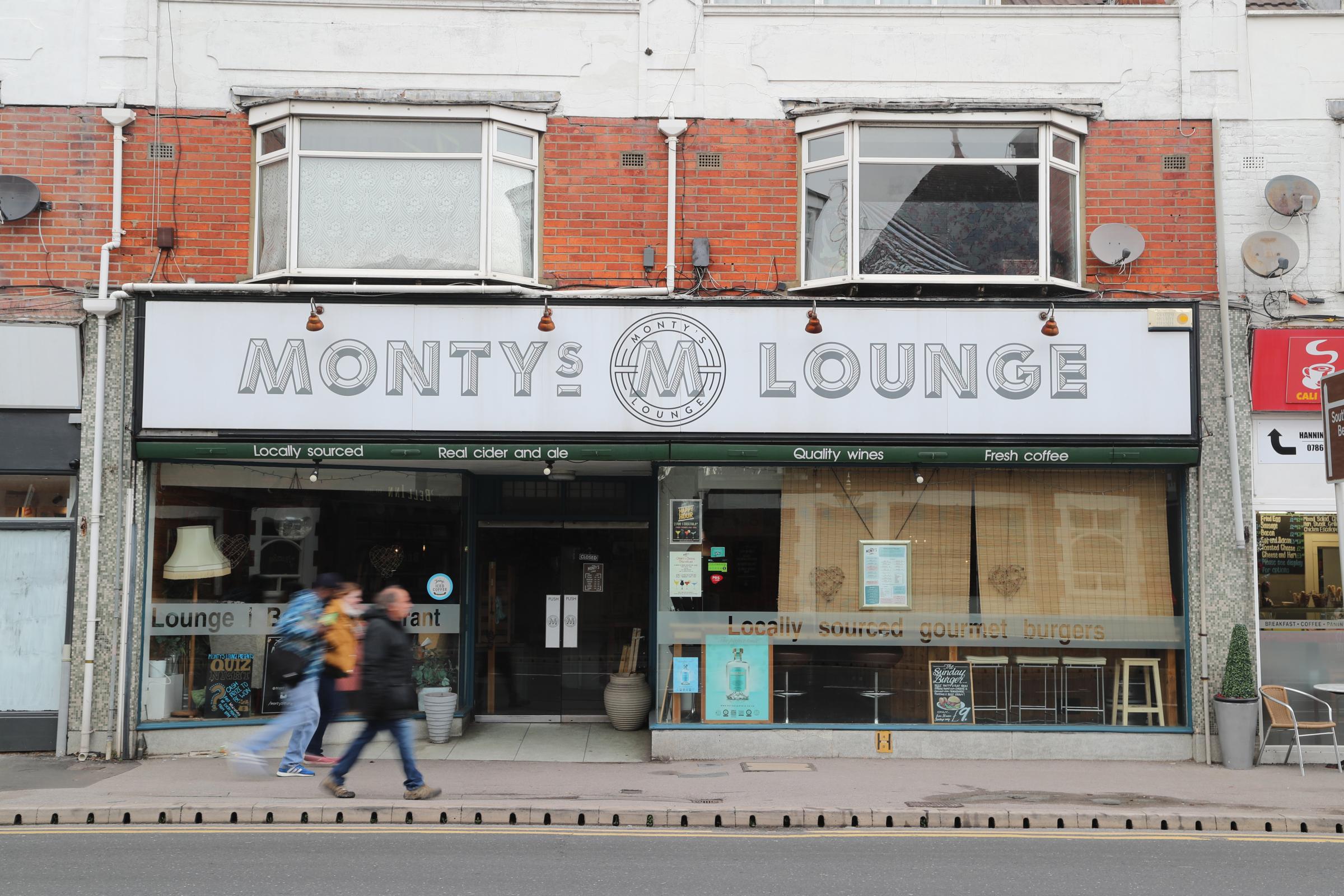 Burger venue Monty's Lounge in Pokesdown is closing
