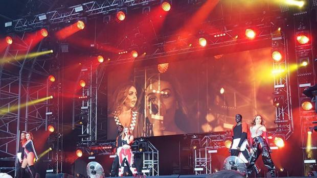 Bournemouth Echo: Little Mix perform in Carlisle. Music is just one of the cultural components City of Culture judges were looking for. Picture: News & Star