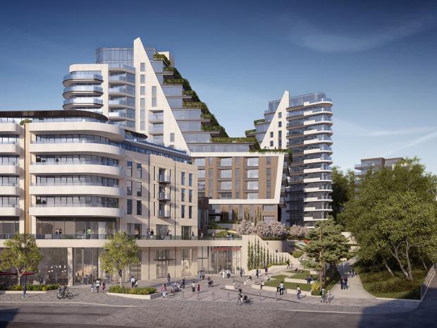 Bournemouth Echo: A CGI of the proposed Winter Gardens piazza. Picture: Bournemouth Development Company.